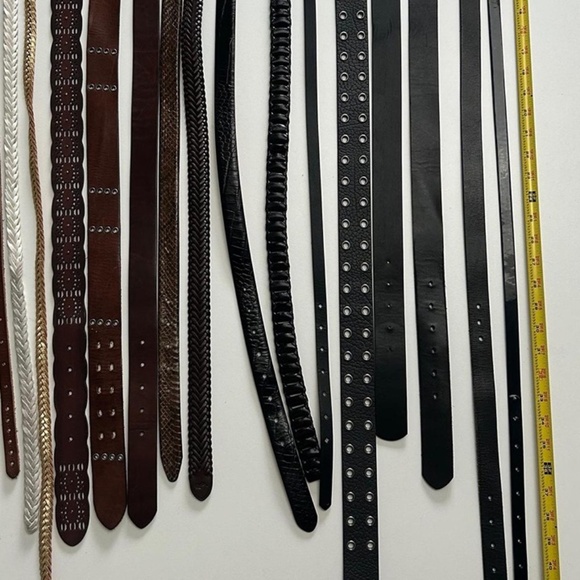 Anthropologie Ralph Lauren Lucky Brand  Via Spiga  Vintage Belt Collection Lot - Picture 6 of 8